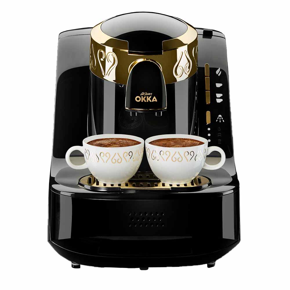 Arzum Okka Automatic Turkish Coffee Machine, 120V, Black/Gold – Arzum Okka  USA