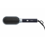⁦Arzum Revolution Hair Straightener Brush Ceramic Plate Platinum Gray⁩ - الصورة ⁦3⁩
